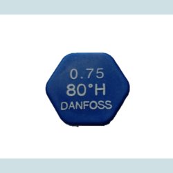 Danfoss Dyse 0.75 gal/h, 2.94 kg/h, 80 , H