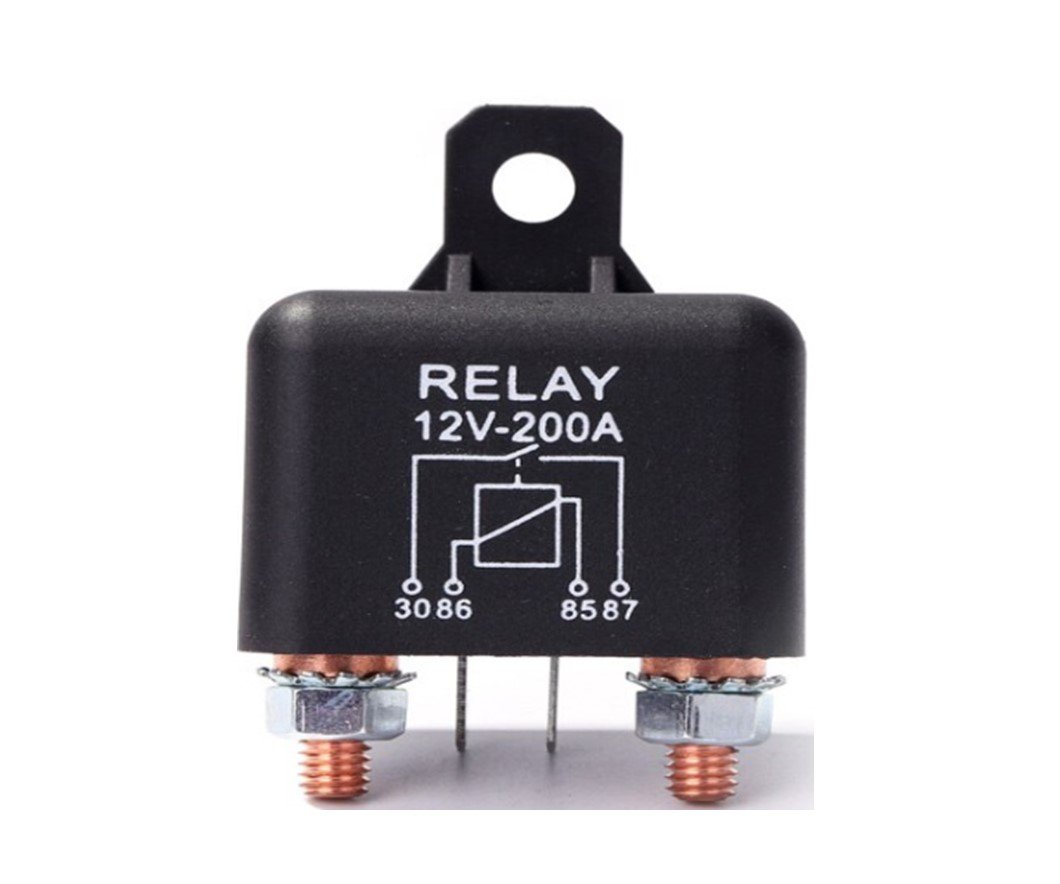 Relæ, 12V-200A, Højtydende relæ. - 12V - LTS Shoppen Lemvig