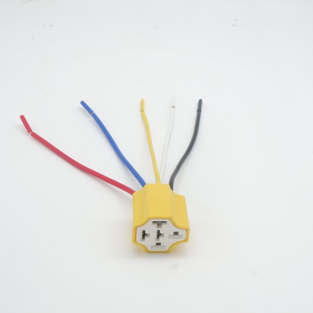 Rel Sokkel, 5 Pin. Keramik