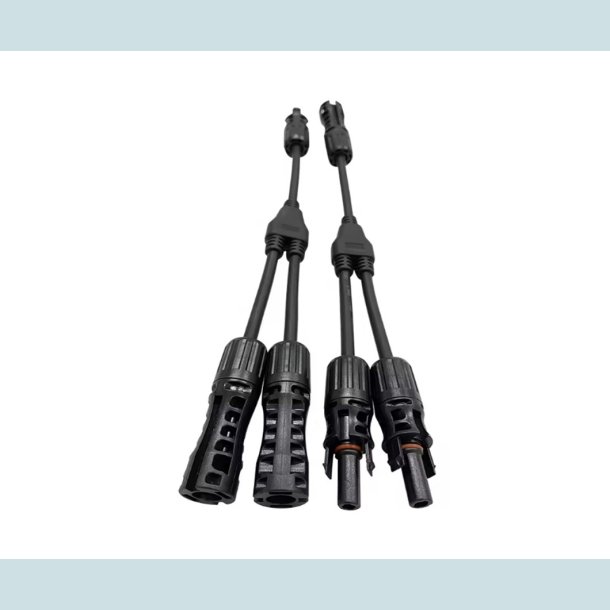 MC4 Solar Y stik, 2 til 1  han/hun, vandtt, IP68  30A