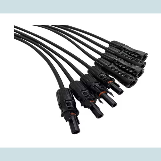 MC4 Solar Y stik, 4 til 1   han/hun, vandtt, IP68  30A