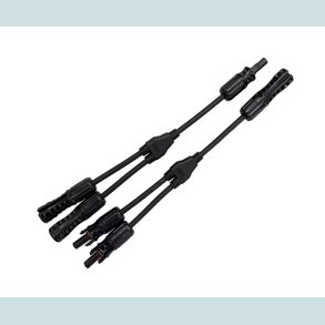 MC4 Solar Y stik, 2 til 1  han/hun, vandtt, IP68  30A