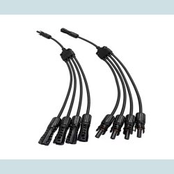MC4 Solar Y stik, 4 til 1   han/hun, vandtt, IP68  30A