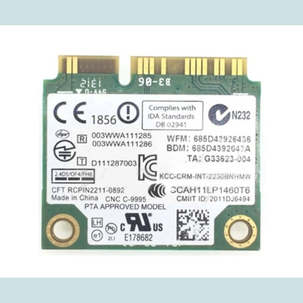 Mini Pcie Netvrks kort, BT4.0