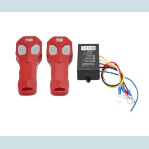 Trdls Fjernbetjening 12/24V, inkl 2 hndst