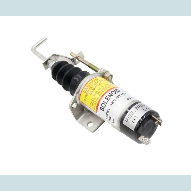 Stopspole Diesel, 12V m/Skrue terminal