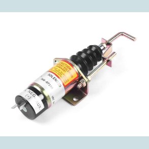 Stopspole Diesel, 24V m/Spade Terminal