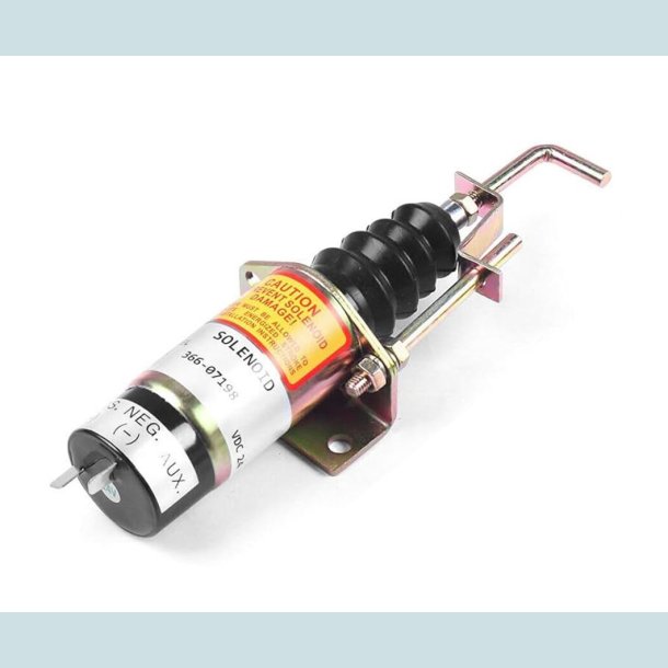 Stopspole Diesel, 24V m/Spade Terminal