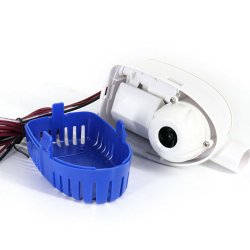 L�nsepumpe 1100 GPH (4.100 L/T) 12V. Automatisk