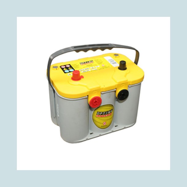 Optima Yellow Top 12V 55Ah. YT U 4,2