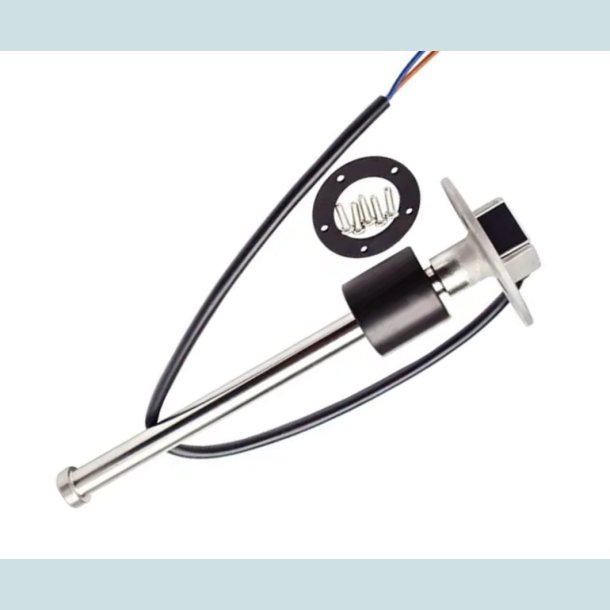 Niveaufler, Brndstof / Vandtanke ,700 mm.  0-190 Ohm.