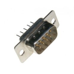 D-SUB 9 Pins, RS232, Han