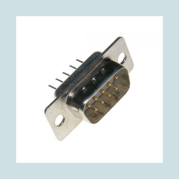 D-SUB 9 Pins, RS232, Han