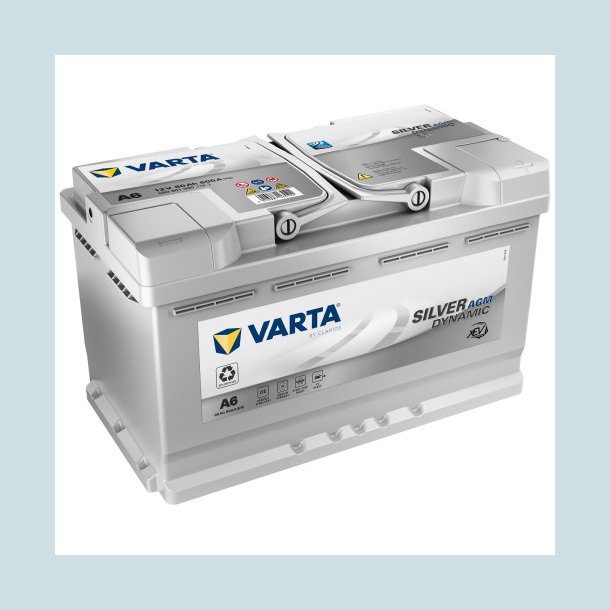 Varta XEV Silver Dynamic AGM Start - Stop 12V 80Ah.