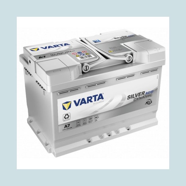 Varta XEV Silver Dynamic AGM Start - Stop 12V 70Ah.