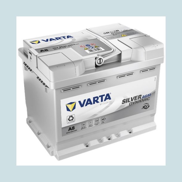 Varta XEV Silver Dynamic AGM Start - Stop 12V 60Ah.