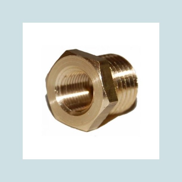 Adapter 1/8 NPT til 1/4 NPT