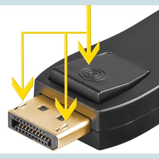 DisplayPort til HDMI adapter, hun