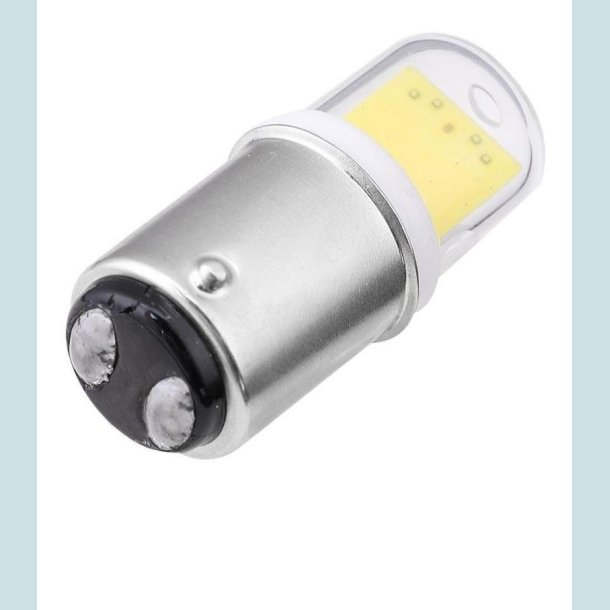 BAY15D, 1.5W -12V, Varmt Lys   *30