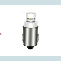 LED-lampe, BA7s, 12V, Hvid