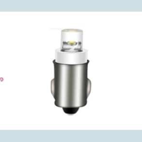 LED-lampe, BA7s, 12V, Hvid