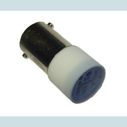 LED-lampe, BA9s, 24V, Bl