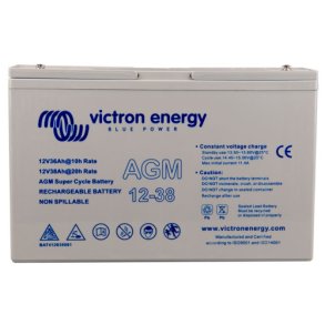 Victron AGM Super Cycle 12V 38Ah.