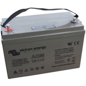 Victron AGM Deep Cycle 12V 110Ah.