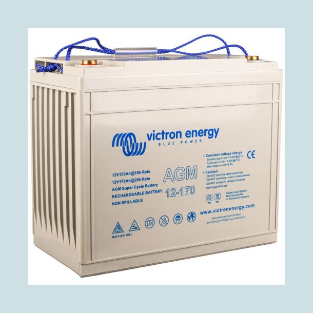 Victron AGM Super Cycle 12V 170Ah.