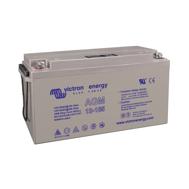Victron AGM Deep Cycle 12V 165Ah.