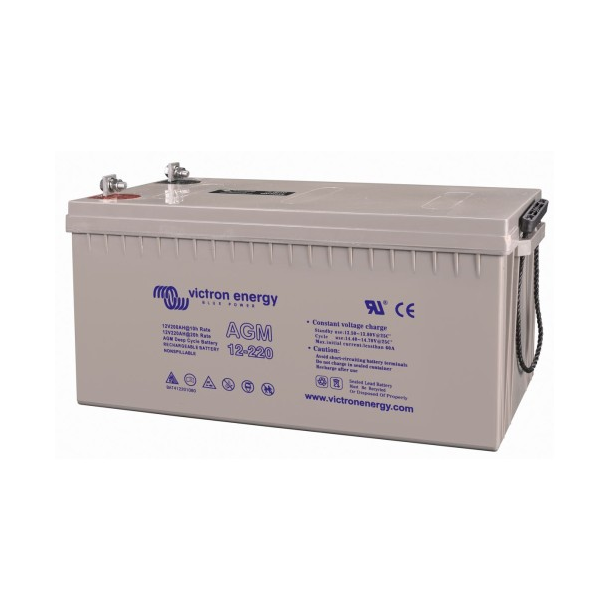 Victron AGM Deep Cycle 12V 220Ah.