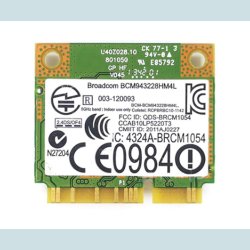 Broadcom BMC943228 Dual-band Mini Pcie Netvrks kort