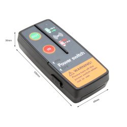 Trdls Fjernbetjening 12/24V, inkl 2 hndst