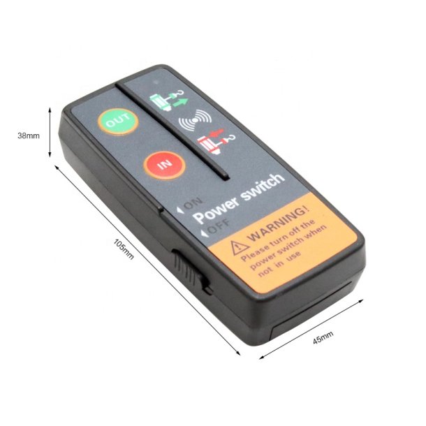 Trdls Fjernbetjening 12/24V, inkl 2 hndst