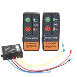 Trdls Fjernbetjening 12/24V, inkl 2 hndst