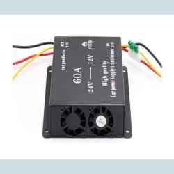 Konverter DC 24V Til 12V, 60A Step Down Converter