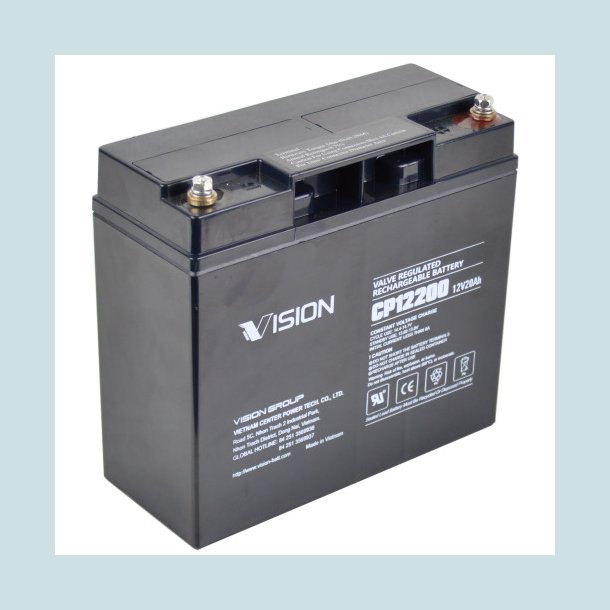 Vision CP-Serie AGM 12V 20Ah.