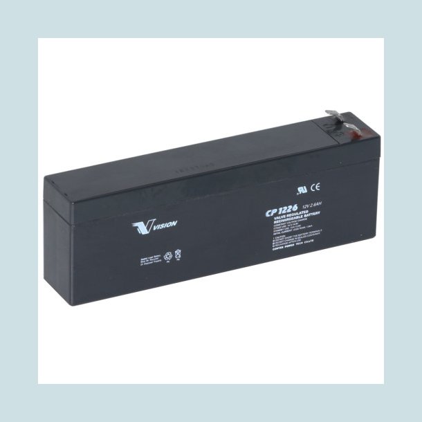 Vision CP-Serie AGM 12V 2,6Ah.