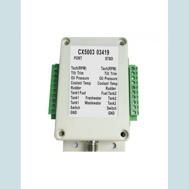 NMEA 2000 Converter Box, op til 16 sensorer