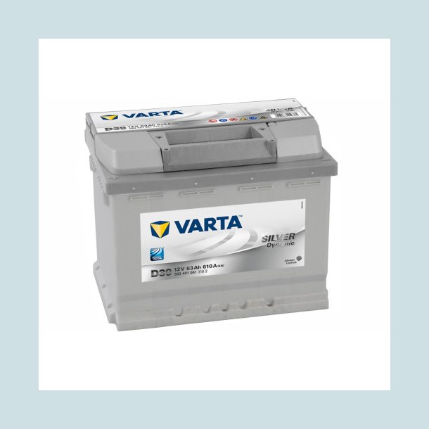 Varta Silver Dynamic 12V 63Ah.