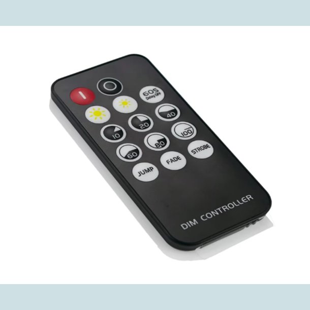 Lys Dmper, 12-24V, 30A, Med fjernbetjening