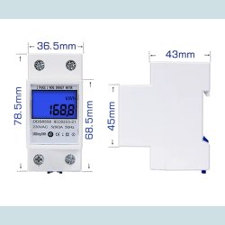 Bi-M�ler, Elm�ler. 1 faset 230V - 60A