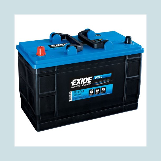 Exide Marine Dual 12V 115Ah.