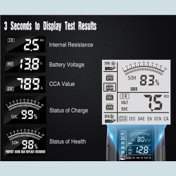 Batteritester  12V - 24V