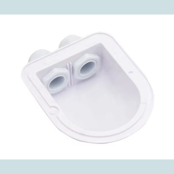 Kabelgennemfring 2 kabler IP68