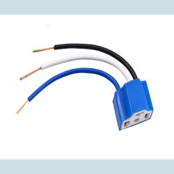 H4, Fatning / Stik. Keramik