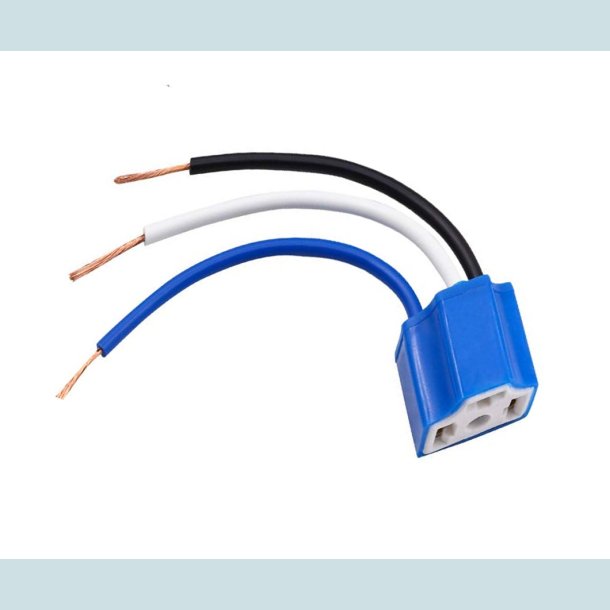 H4, Fatning / Stik. Keramik