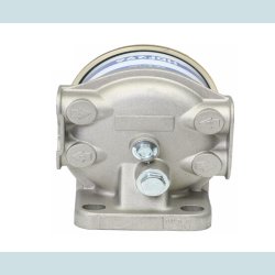 Diesel filterhus med Glas/Vandaftapning. Enkelt