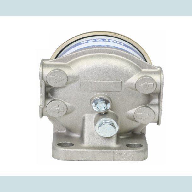 Diesel filterhus med Glas/Vandaftapning. Enkelt