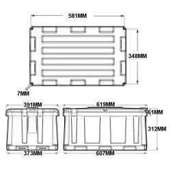 NOCO HM484 Batterikasse 533X300X262